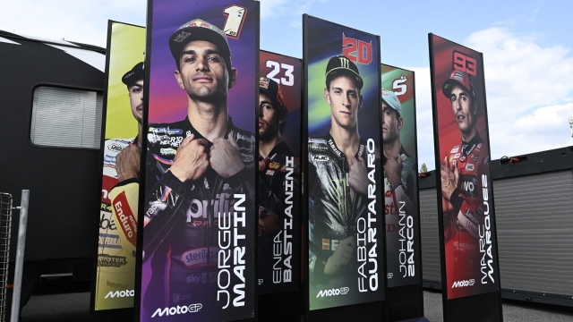 Ambiance paddock during the 2025 MotoGP Tissot Grand Prix of Czechia, at Brno, from July 18 to 20, in Czech Republic - Photo Studio Milagro / DPPI (Photo by GIGI SOLDANO / Studio Milagro / DPPI via AFP)