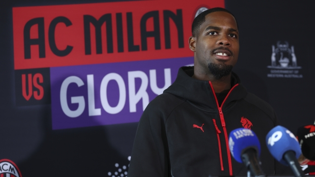 Mike Maignan of AC Milan looks on during an AC Milan Press Conference at Crown Hotel on July 28, 2025 in Perth, Australia. (Photo by Giuseppe Cottini/AC Milan via Getty Images)