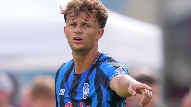 AtalantaÕs Giorgio Scalvini  during the friendly match soccer match between Atalanta and Atalanta U23 in Clusone ( Bergamo )  , North Italy - Saturday , July 26 , 2025  . Sport - Soccer . (Photo by Spada/LaPresse)