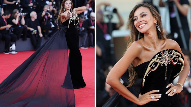 Venezia 82 red carpet Madalina Ghenea