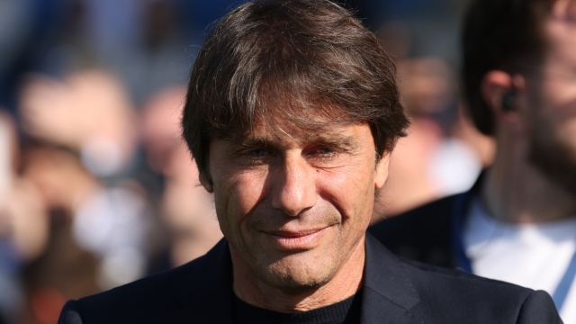 Como?s   Napoli?s head coach Antonio Conte      during the Serie A soccer match between Como and Napoli at the Giuseppe Sinigaglia stadium in Como, north Italy - May 2, 2026 - Sport Soccer. (Photo by Antonio Saia/LaPresse)