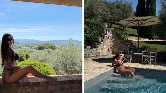 Chanel Totti tra cambio look e soggiorno in Umbria con le amiche