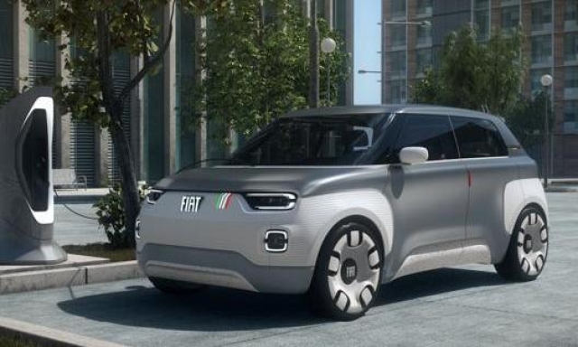 Il concept Fiat Centoventi da cui potrebbe derivare una futura Panda elettrica