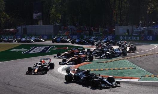 La qualifica Sprint di Monza nel 2021. Getty
