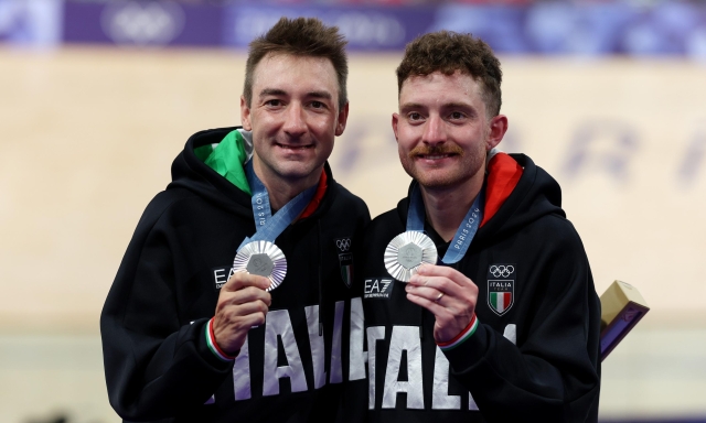 "L'argento di Parigi vale come un oro": la gioia e il sudore del duo Consonni-Viviani al Festival