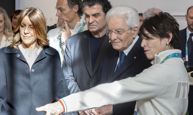 Mattarella inaugura Casa Italia: "Diffondiamo con i Giochi dialogo e concordia"
