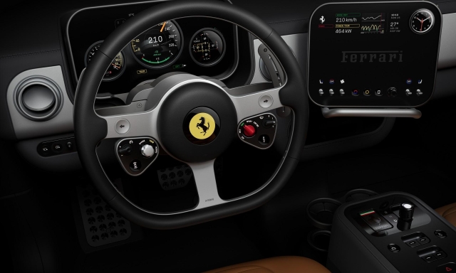 La Ferrari elettrica si chiama Luce, le foto degli interni