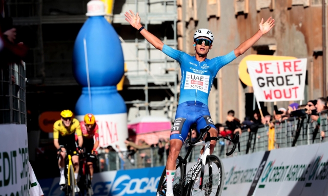 Tirreno-Adriatico: Del Toro trionfa nella sesta tappa e resta in vetta alla classifica generale