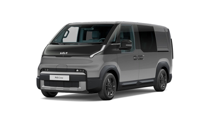 Kia PV5 Crew Van: da trasporto merci a van in pochi secondi