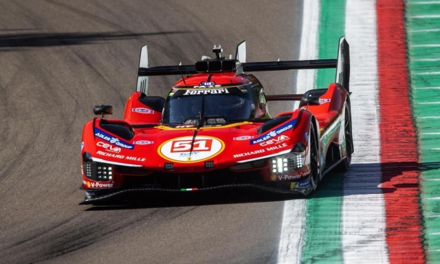 Imola 6 Ore, pole Ferrari in qualifica: Giovinazzi trascinatore. Battuta la Toyota