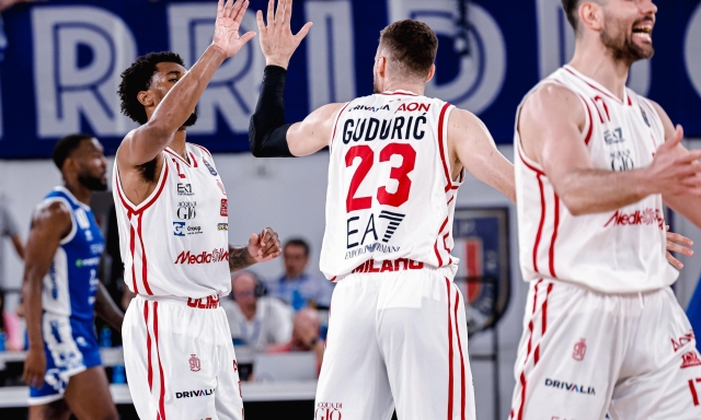 Milano parte bene: 88-72 a Brescia in gara-1 di semifinale scudetto