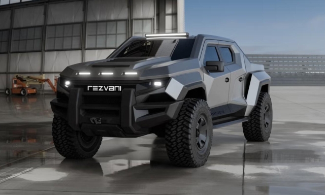 Rezvani Fortress, svelato il nuovo pick-up da apocalisse
