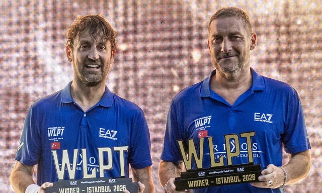 EA7 World Legends Padel Tour: a Istanbul vince la coppia Totti-Locatelli