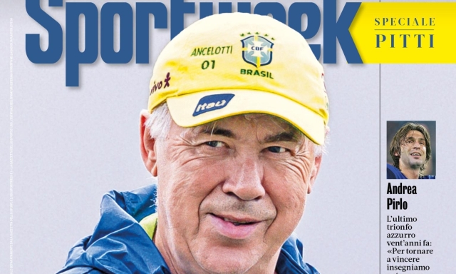 Su Sportweek le interviste ad Ancelotti, Pirlo e Bulega. E poi inchieste e Speciale Pitti Uomo