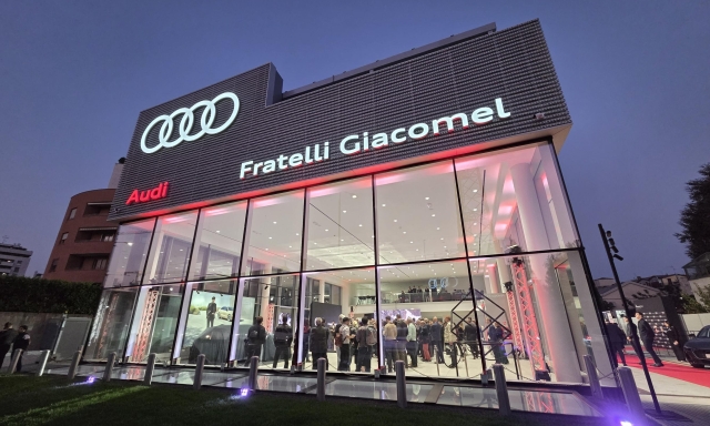 Fratelli Giacomel: numeri in crescita grazie anche al nuovo showroom di Audi a Milano