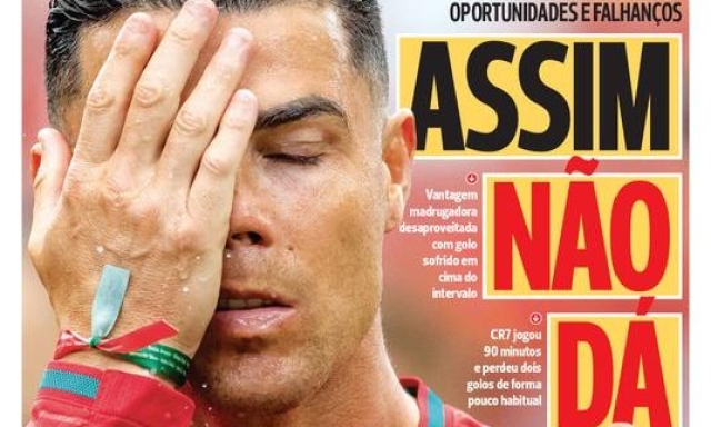 CR7 flop! Il Portogallo processa e condanna Ronaldo: piovono critiche e arriva anche un 2 in pagella...