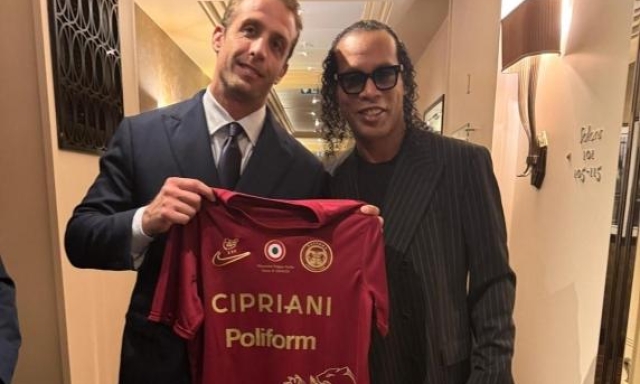Cipriani: "Ronaldinho giocherà almeno una partita in Serie C, vuole fare a Ravenna l'ultimo gol in carriera"