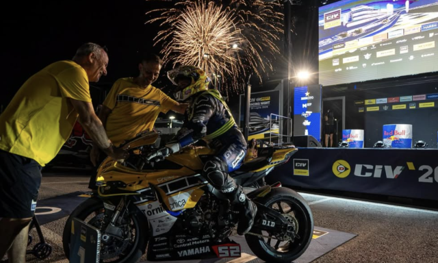 Civ a Misano: Delbianco domina la Racing Night, ma cade in Gara 2