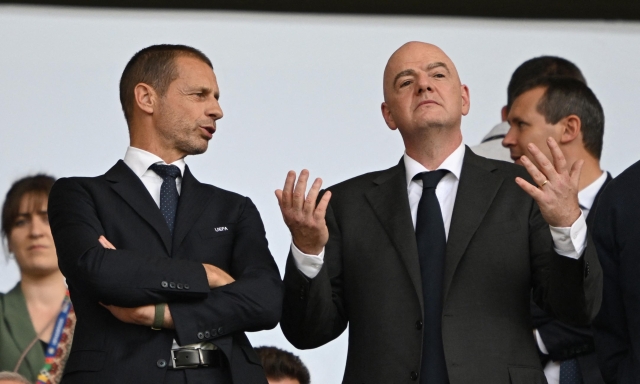Ceferin si sfila dalla corsa alla presidenza Fifa e attacca Infantino: "Peggio della Superlega"