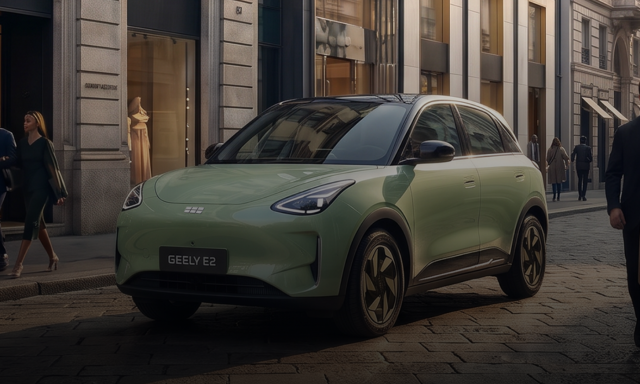 Geely E2 sbarca in Europa. Prezzi, autonomia e versioni