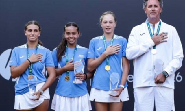 L'Italtennis non si ferma: vinto anche l'oro a squadre nel Mondiale Under 14 femminile