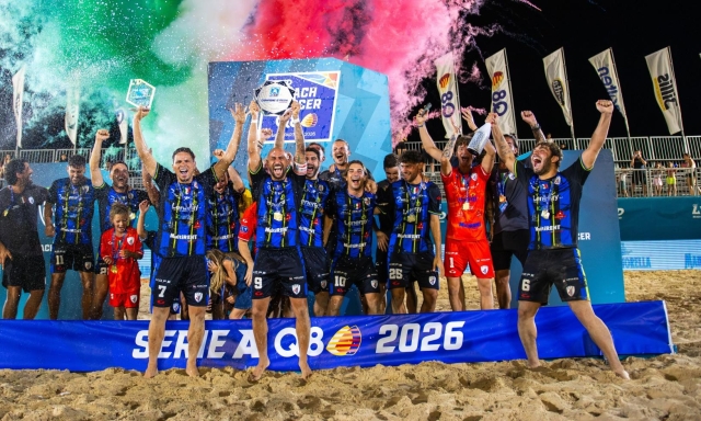Beach Soccer, Lenergy Pisa balla ancora sul trono d’Italia. Velletri e Viareggio completano la festa