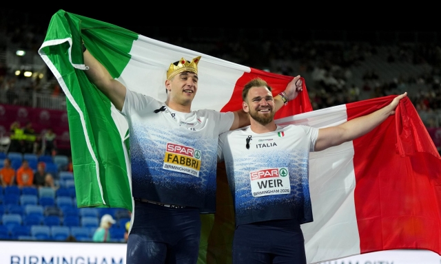 Un Fabbri così è a peso d'oro! E Weir completa la festa azzurra