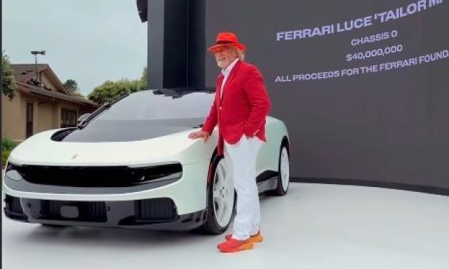 Ferrari Luce a 40 milioni, chi l'ha comprata e come è diventato super ricco