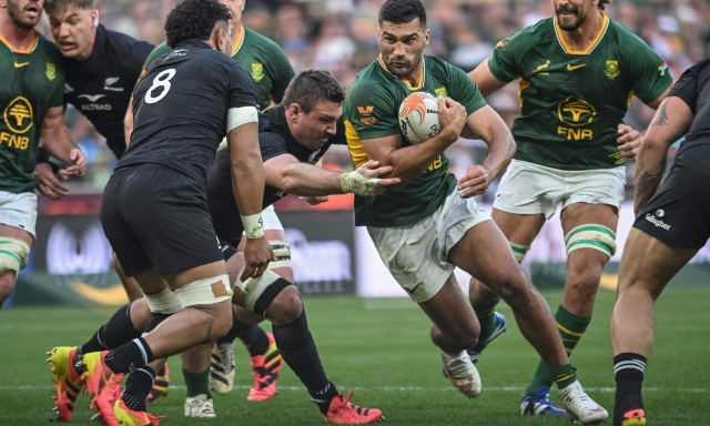 Sudafrica, che riscatto: All Blacks sconfitti 33-26 e serie sull'1-1
