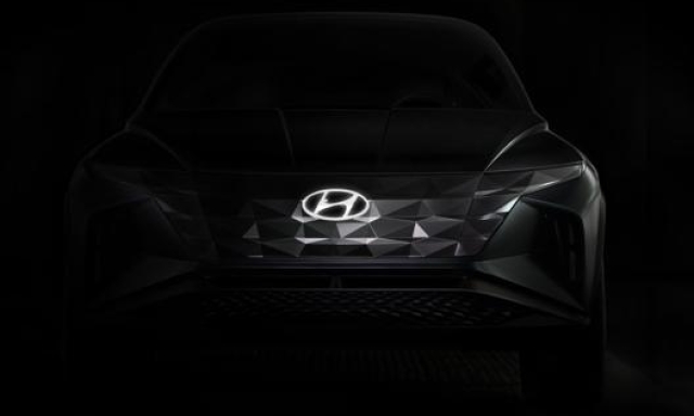 Un primo disegno della novità che Hyundai svela in California