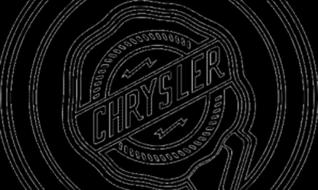 Il logo Chrysler, prima dell’arrivo del Pentagono