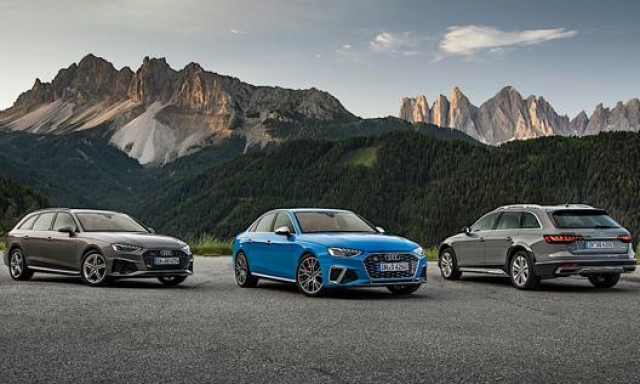 Le varianti di berlina, Avant e allroad quattro di Audi A4 previste per il 2021