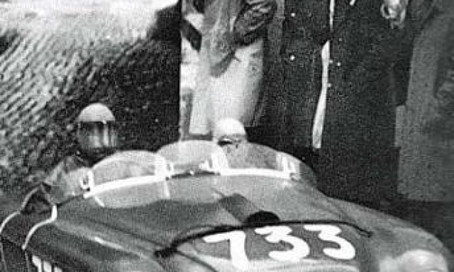 Dorino Serafini corse la Mille Miglia come pilota ufficiale Ferrari