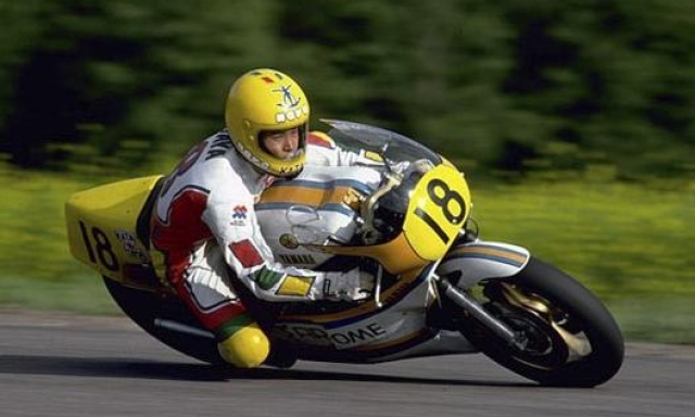 Con Yamaha vinse il titolo 350 nel 1977