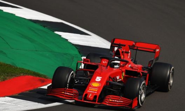 La Ferrari SF1000 numero 5 di Sebastian Vettel. Getty Images