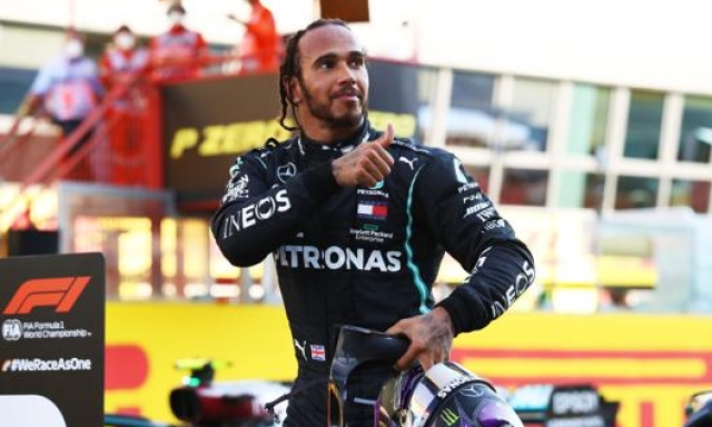 Lewis Hamilton, sempre più padrone della F.1. Getty