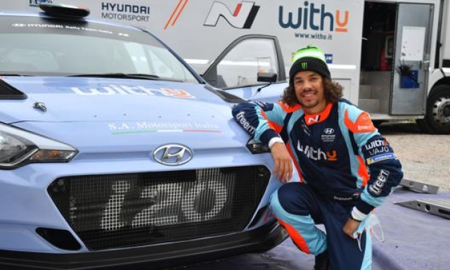 Morbidelli con la Hyundai i20: parteciperà al rally di Monza