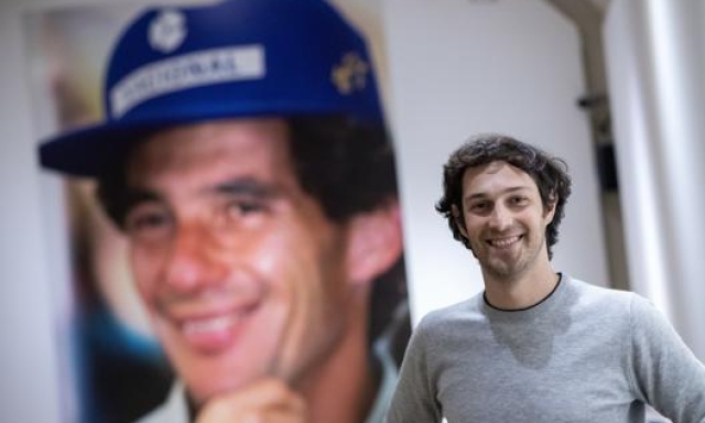 Bruno Senna, il nipote di Ayrton, che ha scelto le parole con il comune di Imola