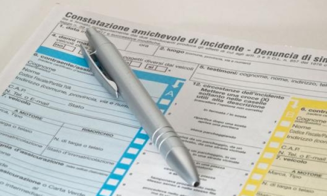 Modulo Cai (ex Cid): come si compila in caso di incidente