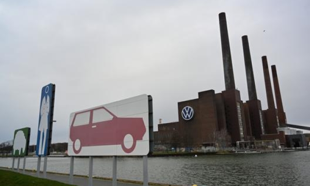 L’impianto Volkswagen a Wolfsburg. Getty