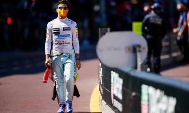 Lando Norris al GP di Montecarlo 2021