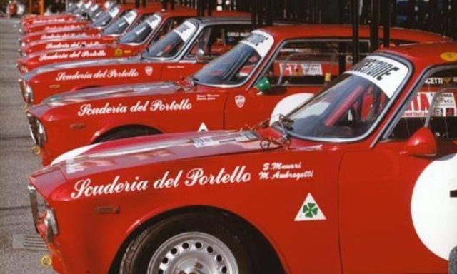 La Scuderia del Portello porta attualmente in pista le storiche Alfa da corsa