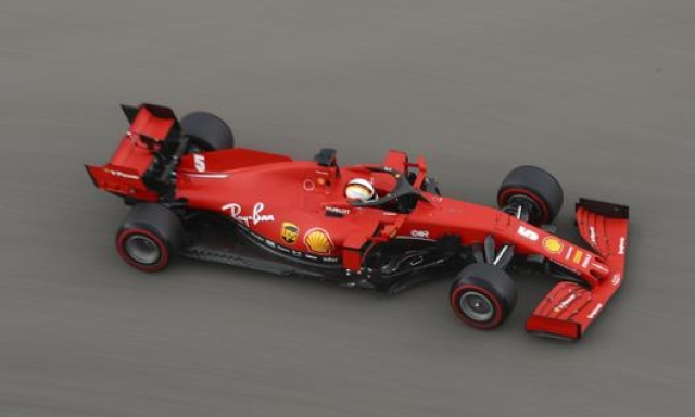 La SF1000 numero 5 di Sebastian Vettel