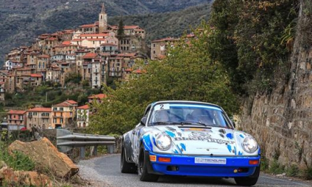 Lucio Da Zanche su Porsche 911 gruppo B vincitore del Sanremo Storico 2021