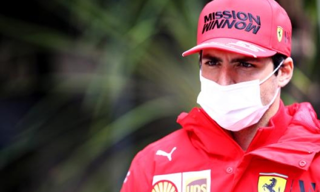 Carlos Sainz, prima stagione in Ferrari. Getty