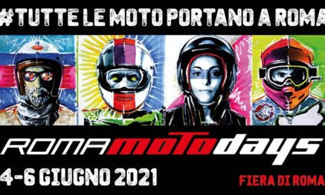 Il volantino di Roma Motodays 2021