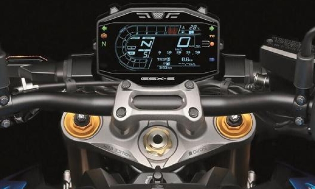 Il quadro della Suzuki Gsx-S 1000 Web Edition