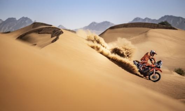 Le dune e il deserto, la nuova sfida di Danilp Petrucci alla dakar 2022