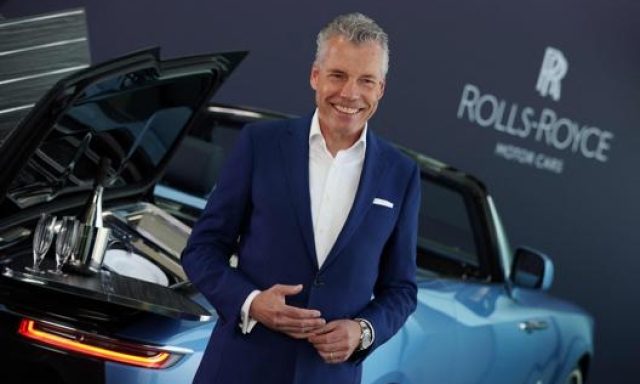 Torsten Müller-Ötvös, ceo Rolls Royce. Afp