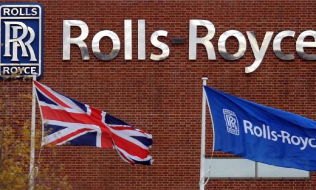 La fabbrica Rolls Royce a Allenton, Inghilterra. Afp